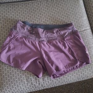 Lululemon speed shorts